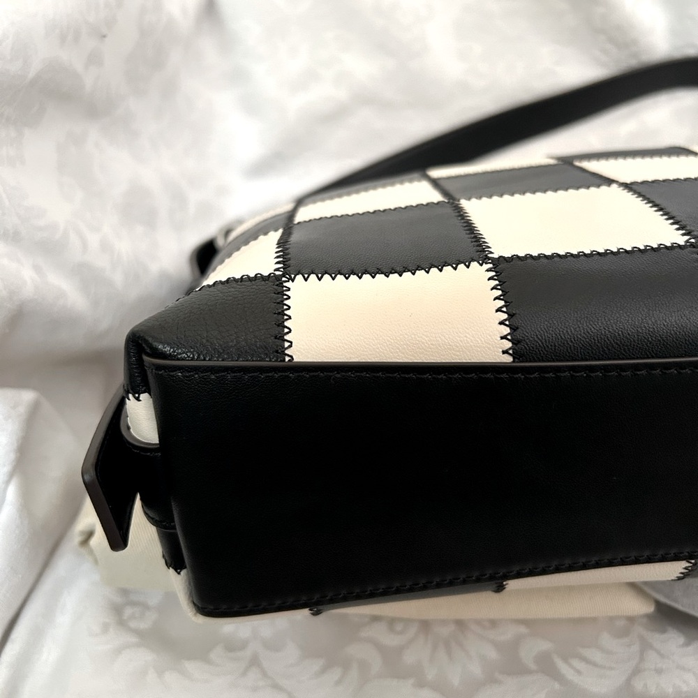New Larger size Coach Coachtopia Alter Ego checkered bag - Picture 6 of 9